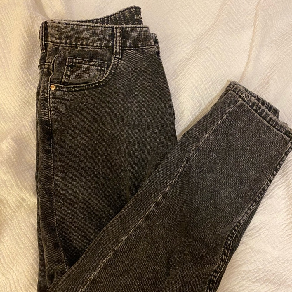 Women’s Zara boyfriend stonewashed jeans
